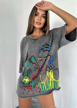 😍новинка
футболка в стиле zara 🩶