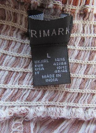 Легкие свободные шорты в полоску отprimark 4