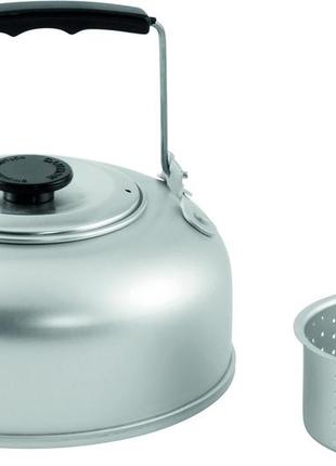 Чайник туристичний easy camp compact kettle 0.9l silver (580080)2 фото