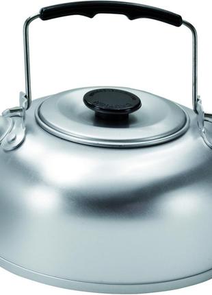 Туристический чайник easy camp compact kettle 0.9l silver (580080)1 фото