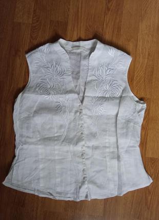 Классная укороченная рубашка с вышивкой2 фото