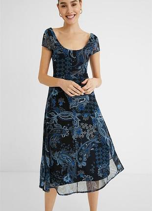 Женское платье миди desigual