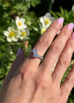 Серебряная кольца pandora «ображающая сияния»