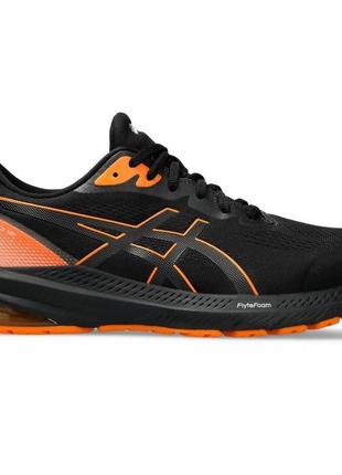 Мужские кроссовки asics gt-1000 12 gtx черный, оранжевый 43.5 spu1011b684-001 43.5