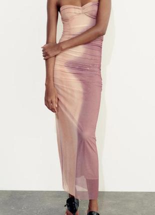 Тюлева сукня zara