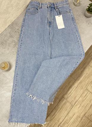 Джинсові кюлоти від zara