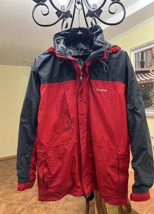 Мужская водонепроницаемая куртка berghaus размер м технология aq™2