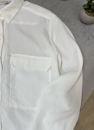 Белая блуза от zara 4