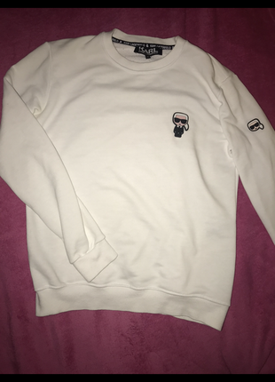 Свитшот оригинал светр кофта худі karl в стилі gucci versace