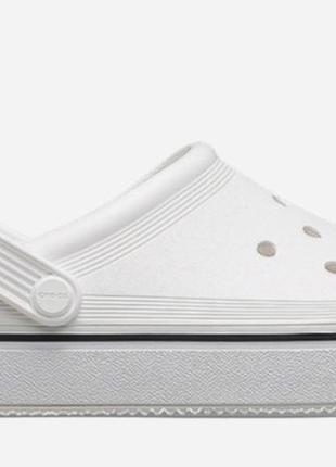 Крокси білі pair off court clog white