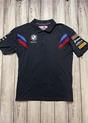 Футболка поло bmw motoroad