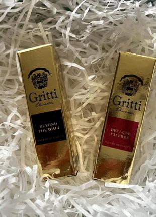 Gritti оригінал семпли нішевих ароматів💛