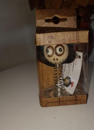 Сувенир хэллоуин статуэтка на пружинке с магнитом фигурка хоррор +подарок2 фото
