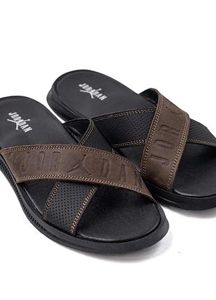 Мужские летние шлепанцы сланцы высокого качества весна лето босоножки сандалии8 фото
