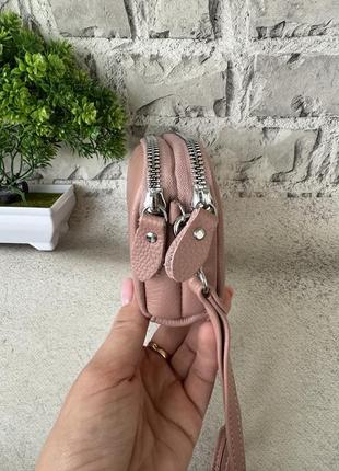 Жіноча шкіряна косметичка гаманець шкіряний5 фото