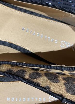 Трендовые туфли балетки у леопардовый принт