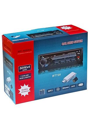 Автомагнитола bt720 2 usb, bluetooth 6