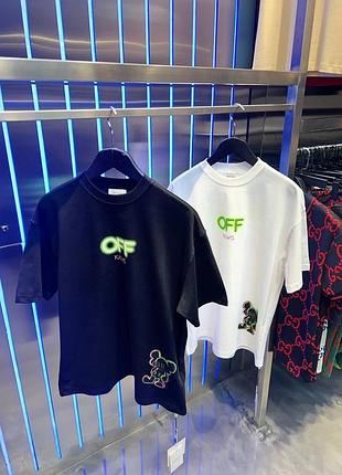Мужская футболка off white