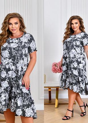 Сукня міді(48-66)