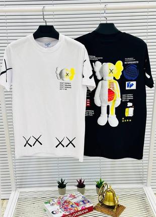 Футболка (off white✨)🥷🏻 унисекс!!