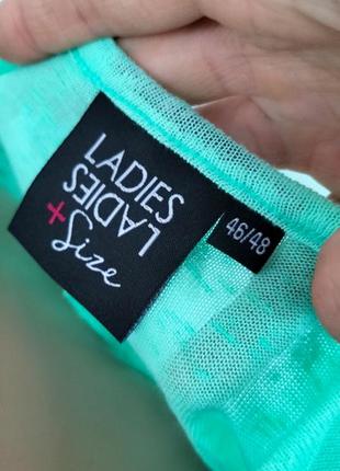 Футболка трикотаж м'ятного кольору4 фото