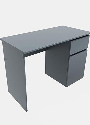 Комп'ютерний стіл еверест сл-1 лайт 110х55х77 см графіт (dtm-4909)2 фото