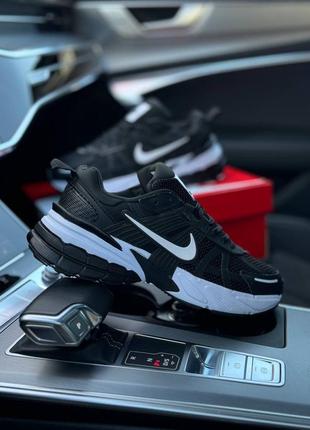 Мужские кроссовки nike runtekk black white3 фото