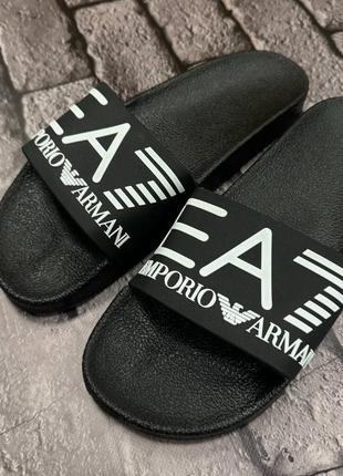 Мужские тапки armani emporio