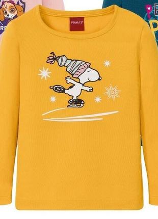 Термо реглан snoopy от peanuts, нимочница, 110-116 см