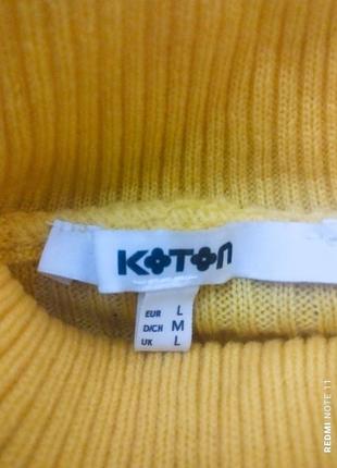 Комфортний ніжний акриловий светр успішного турецького бренду koton6 фото