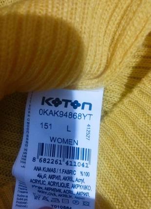 Комфортний ніжний акриловий светр успішного турецького бренду koton7 фото