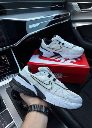 Мужские кроссовки nike runtekk white black4 фото