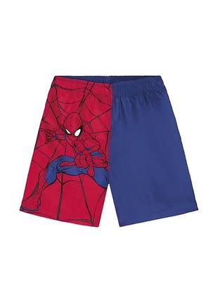 Шорты пляжные с сеткой красно-синие spiderman marvel 158/164см