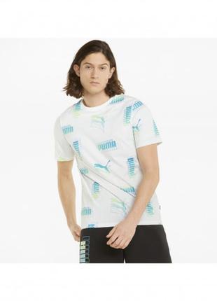 Футболка puma power summer printed men’s tee