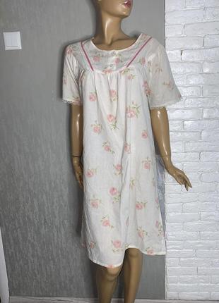 Винтажная ночная сорочка avenue, l-xl