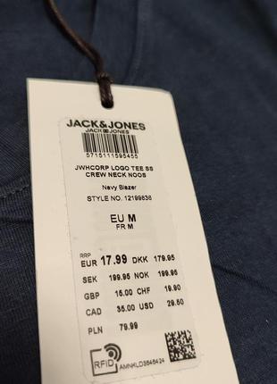 Футболка чоловіча jack&jones базова m, l, xl7 фото