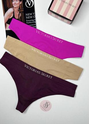 Трусики из лого оригинал victoria’s secret3 фото