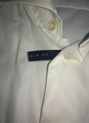 Рубашка итальянская белая arrow,slim fit,размер xl,стан новой3 фото