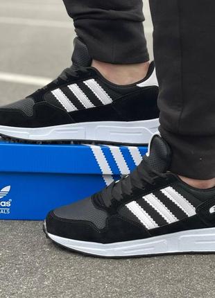 Мужские черные кроссовки adidas адидас5 фото