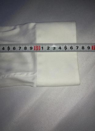 Рубашка итальянская белая arrow,slim fit,размер xl,стан новой7 фото