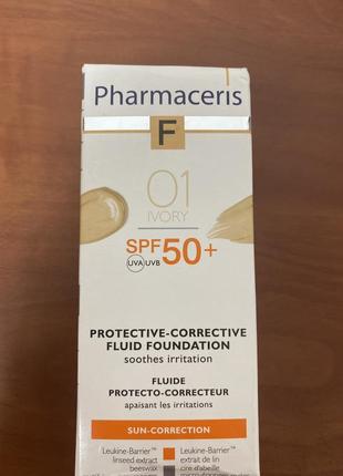 Матирующий солнцезащитный крем для лица с тональным эффектом spf 50