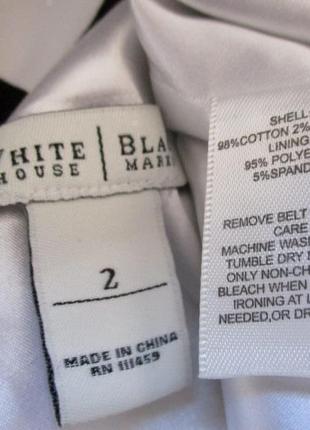 Бавовняна сукня в принт white house black market jeans5 фото