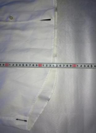 Рубашка итальянская белая arrow,slim fit,размер xl,стан новой8 фото