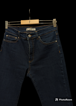 Прямые темно-синие джинсы от pull and bear2 фото