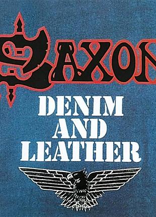 Saxon – denim and leather lp 1981/2018 (bmgcat161clp)