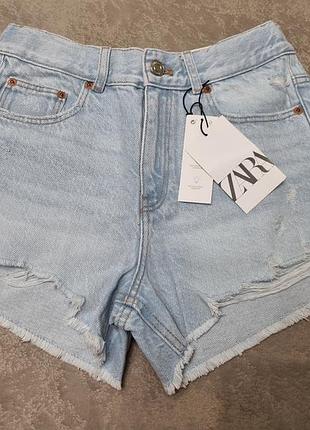 Нові рвані шорти zara