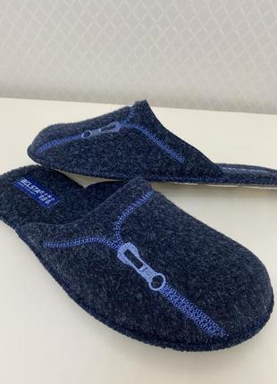 Тапочки мужские войлочные белста,тихий ход.размер в размер