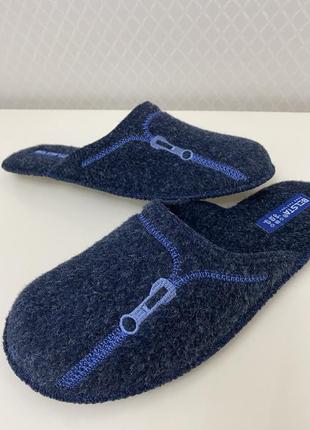 Тапочки мужские войлочные белста,тихий ход.размер в размер