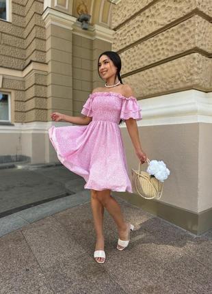 Ніжне рожеве плаття🌸
