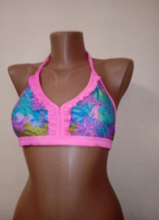 Яркий лиф, верх купальника